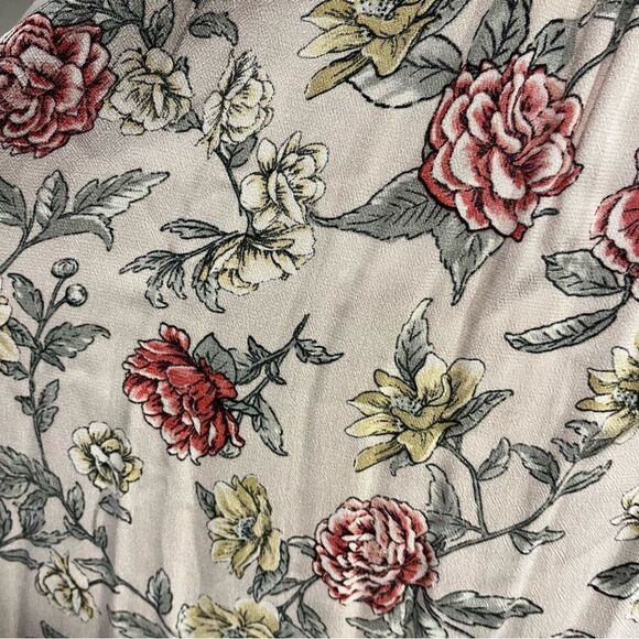 Off shoulder cottagecore floral loose fit dress with straps NWT - Picture 8 of 13